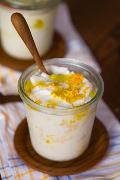 Olive oil, lemon & sea salt sundaes