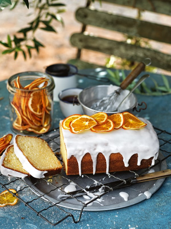 Olive oil Madeira cake