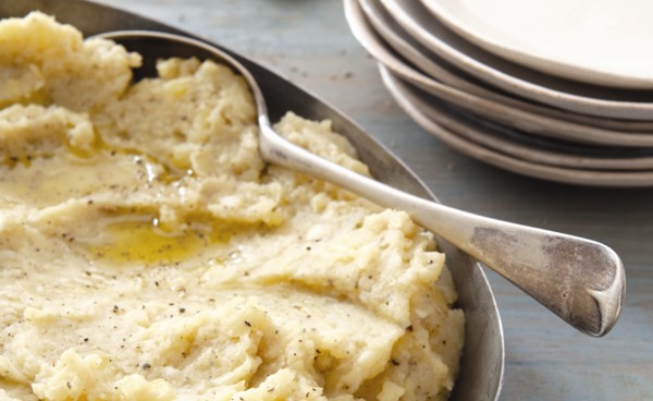 Olive oil mashed potatoes