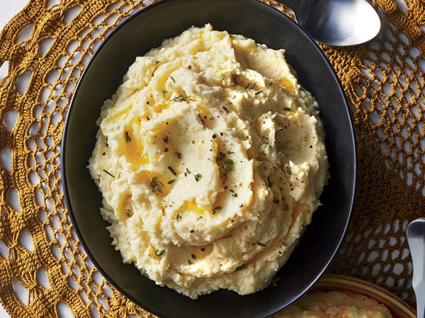 Olive oil mashed potatoes