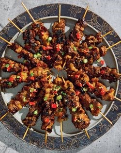 Oma’s pork satay (Sate babi oma)