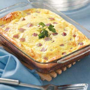 Omelet casserole for 60