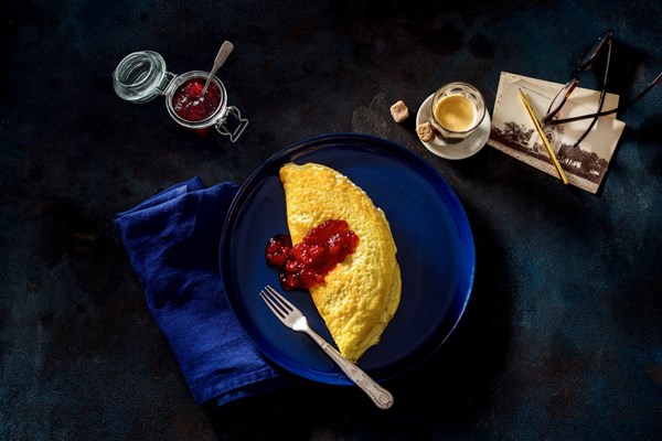 Omelet mousseline