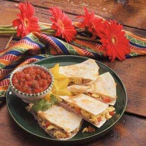 Omelet quesadilla 
