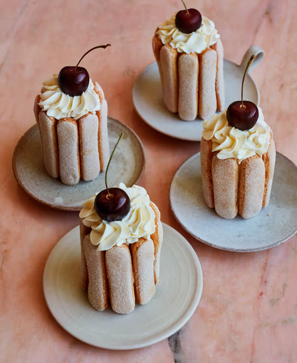 Once upon a charlotte Russe cake