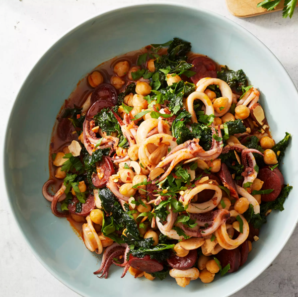 One & yum squid