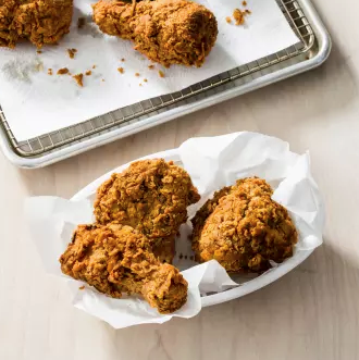 One-batch fried chicken