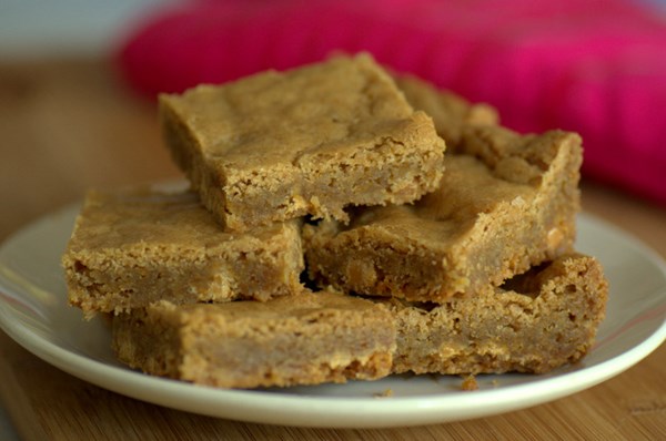 One bowl butterscotch blondies