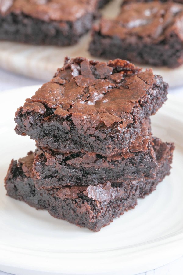 One bowl cocoa brownies