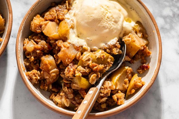 One-cup apple crisp