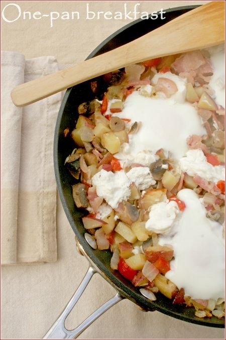 One-pan breakfast fry up