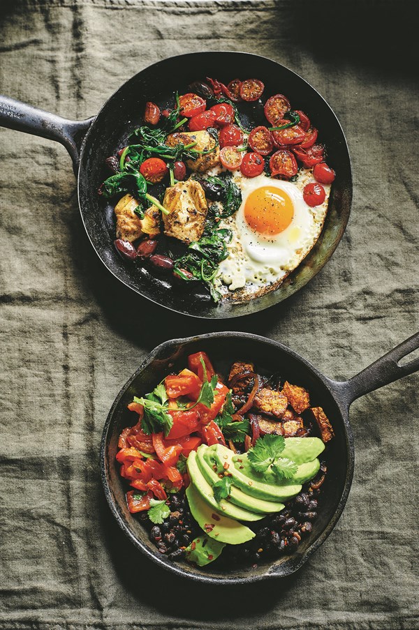 One-pan Cajun scramble