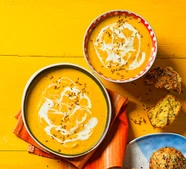One-pan carrot & cumin soup