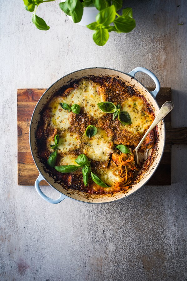 One-pan chicken Parmesan