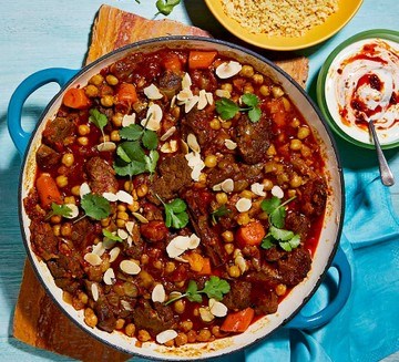 One-pan lamb tagine with chickpeas