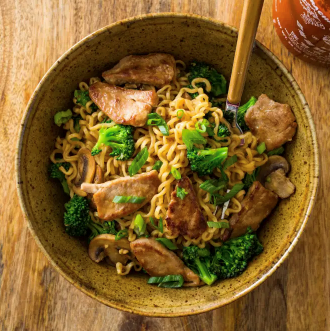 One-pan noodle bowls