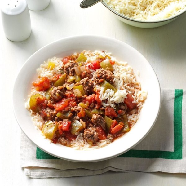 One-pot beef & pepper stew