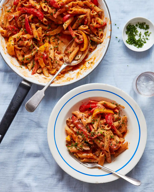 One-pot Cajun-spiced tomato pasta
