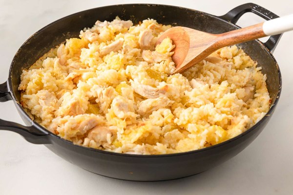 One-pot chicken and rice
