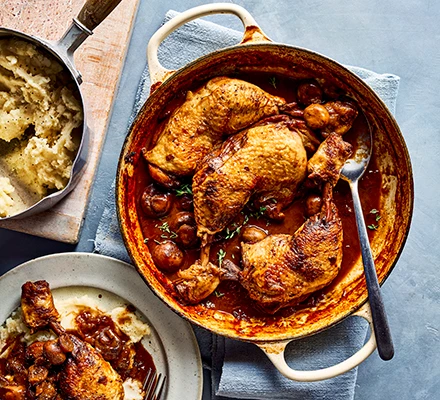 One-pot chicken chasseur