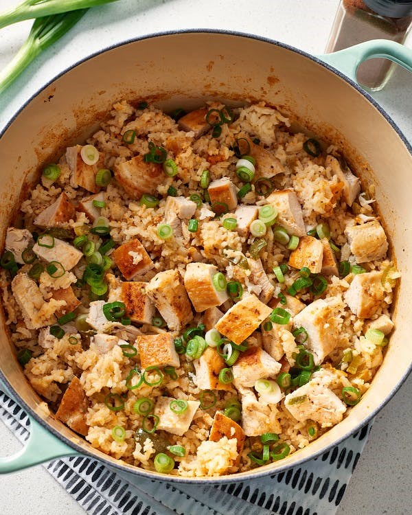 One-pot creamy Cajun chicken & rice