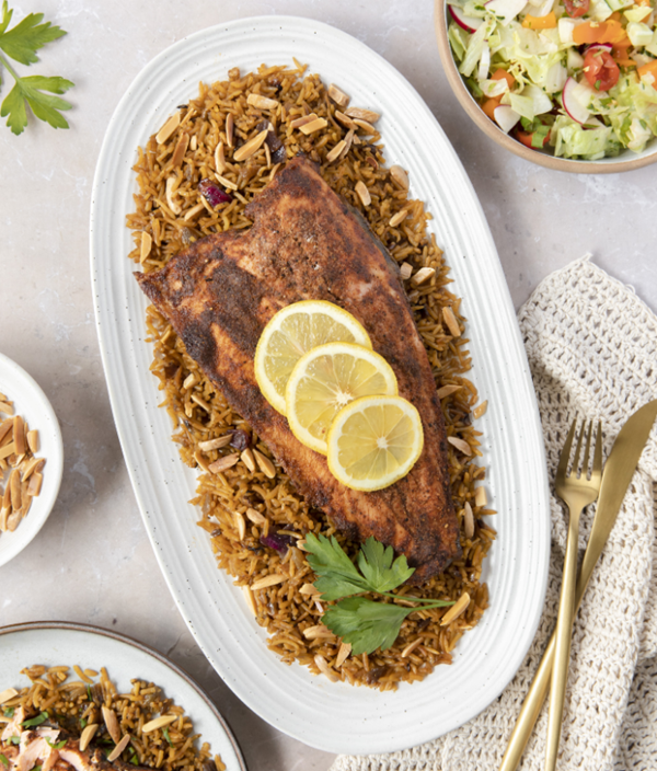 One-pot flavorful fish and rice (Sayadiyeh)