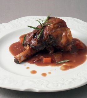 One-pot lamb shanks