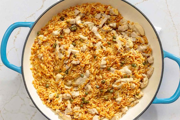 One-pot lemon chicken orzo