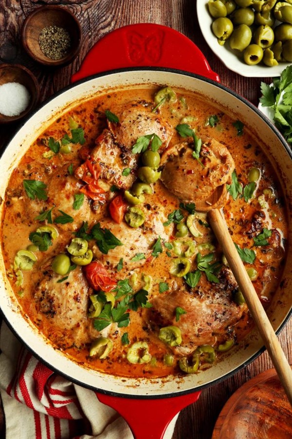 One-pot marry me chicken