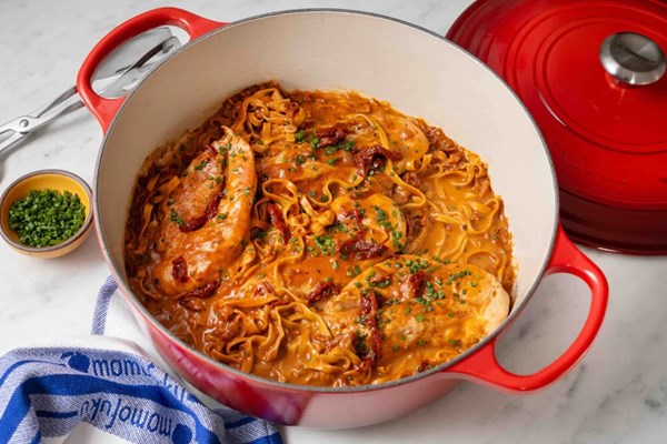 One-pot "marry me" chicken and noodles            