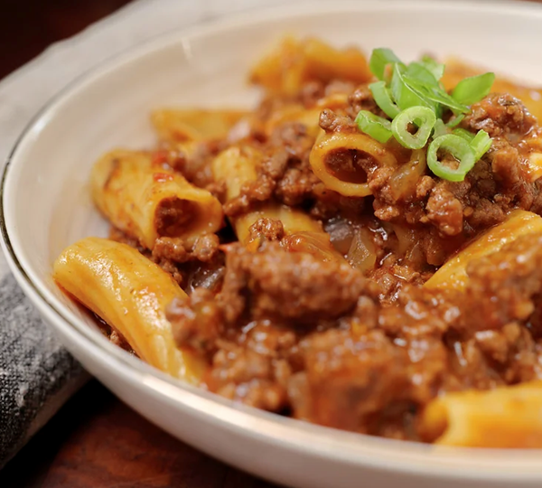 One-pot mince and pasta