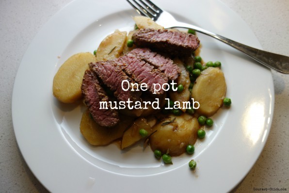 One pot mustard lamb