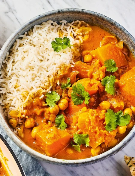 One-pot pumpkin curry