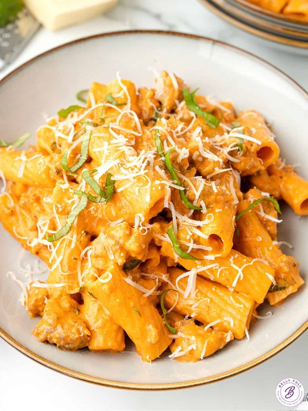 One pot sausage pasta