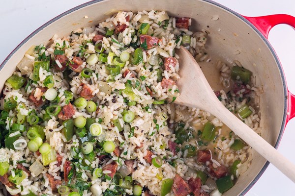 One-pot weeknight dirty rice