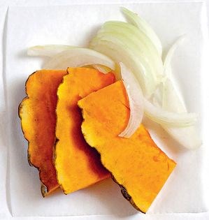 Onion + pumpkin