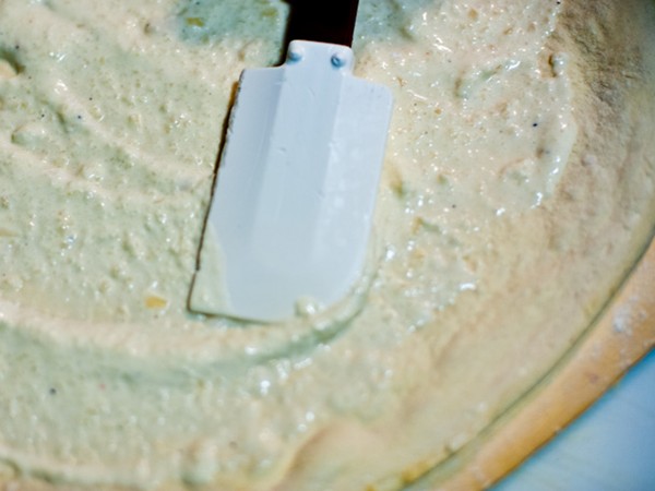 Onion crema (from Ragazza's pizza bianca)