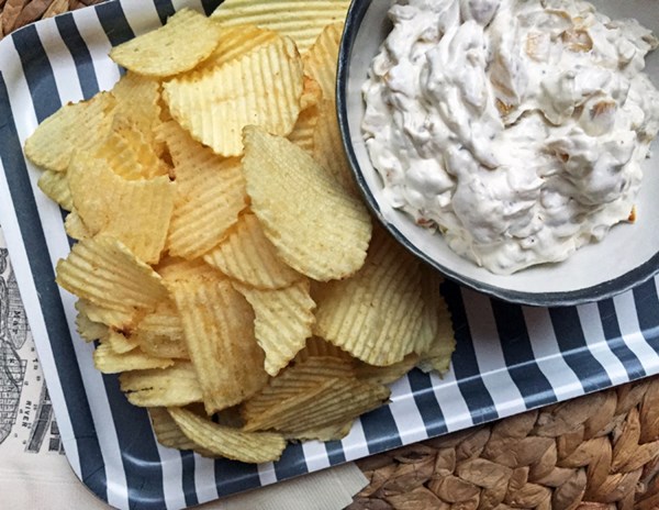 Onion dip from scratch