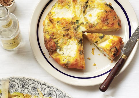 Onion frittata
