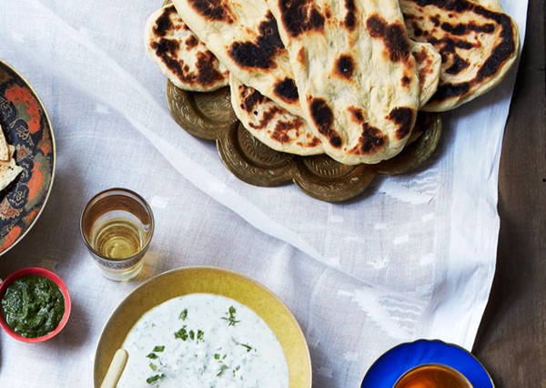 Onion naan