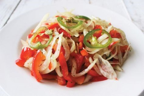 Onion pepper relish
