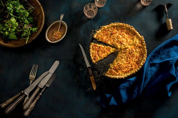 Onion quiche