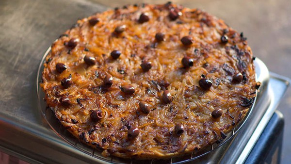 Onion tart (Pissaladière)