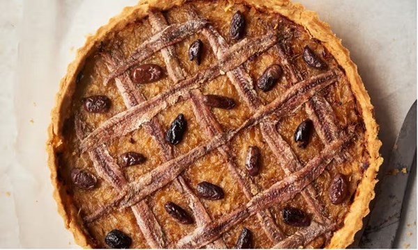 Onion tart (Pissaladière)