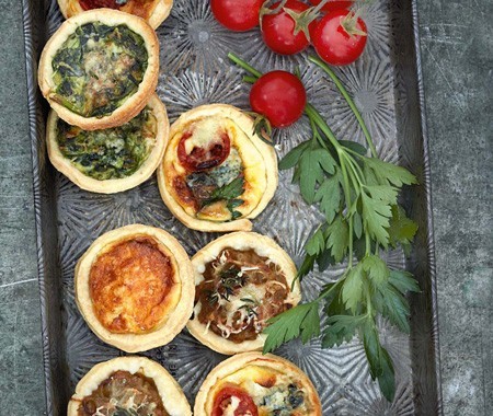 Onion tartlets