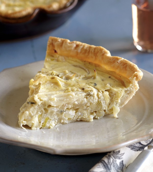 Open-face Vidalia pie