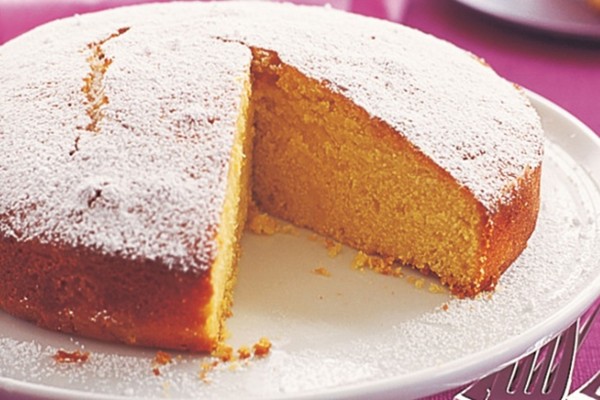 Orange & almond polenta cake