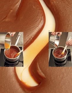 Orange & balsamic caramel chocolates