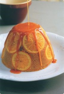 Orange & butterscotch pudding