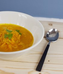 Orange & carrot soup